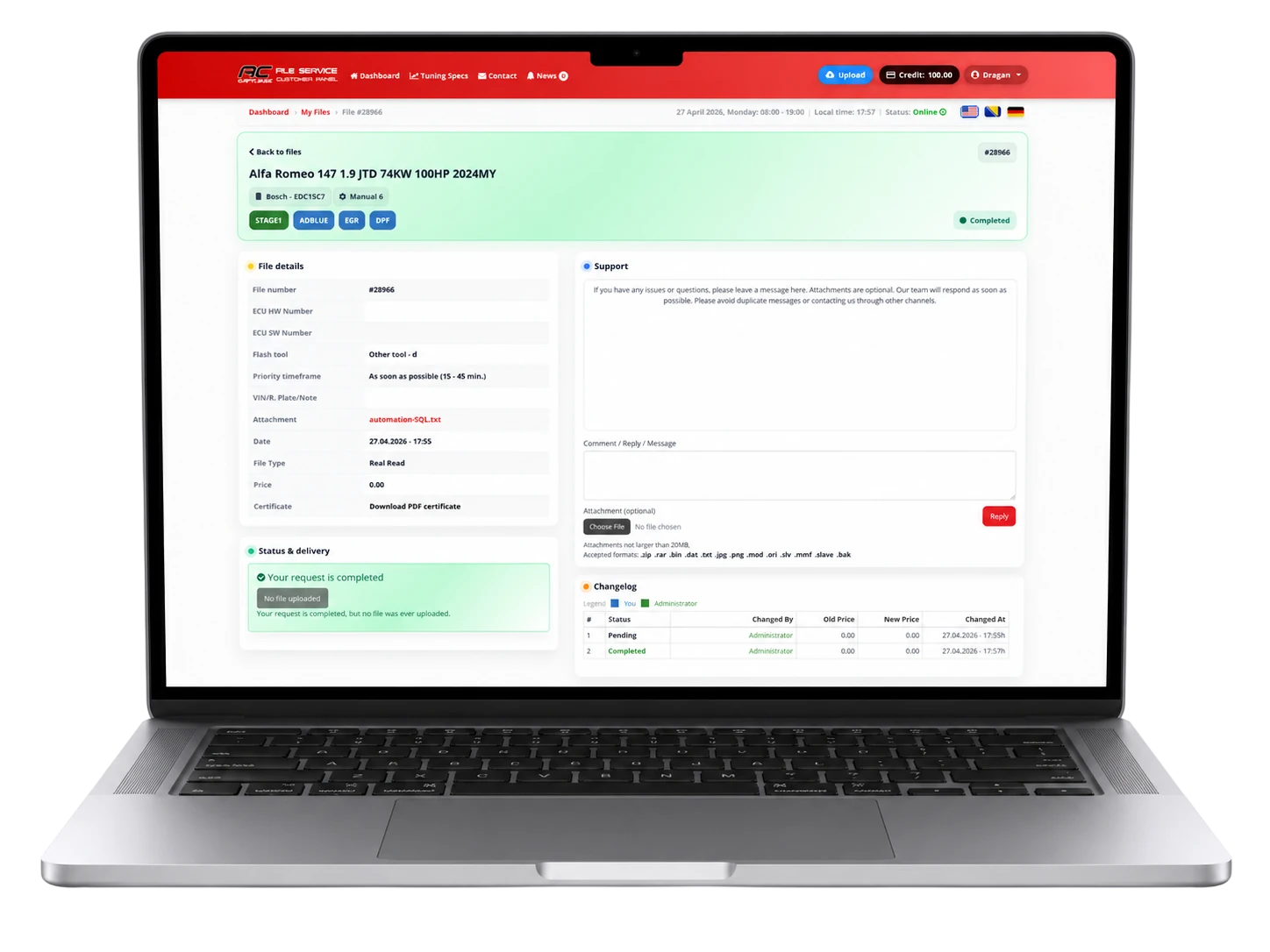 AC ChipTuning Partnerplattform für Tuner und Werkstätten
