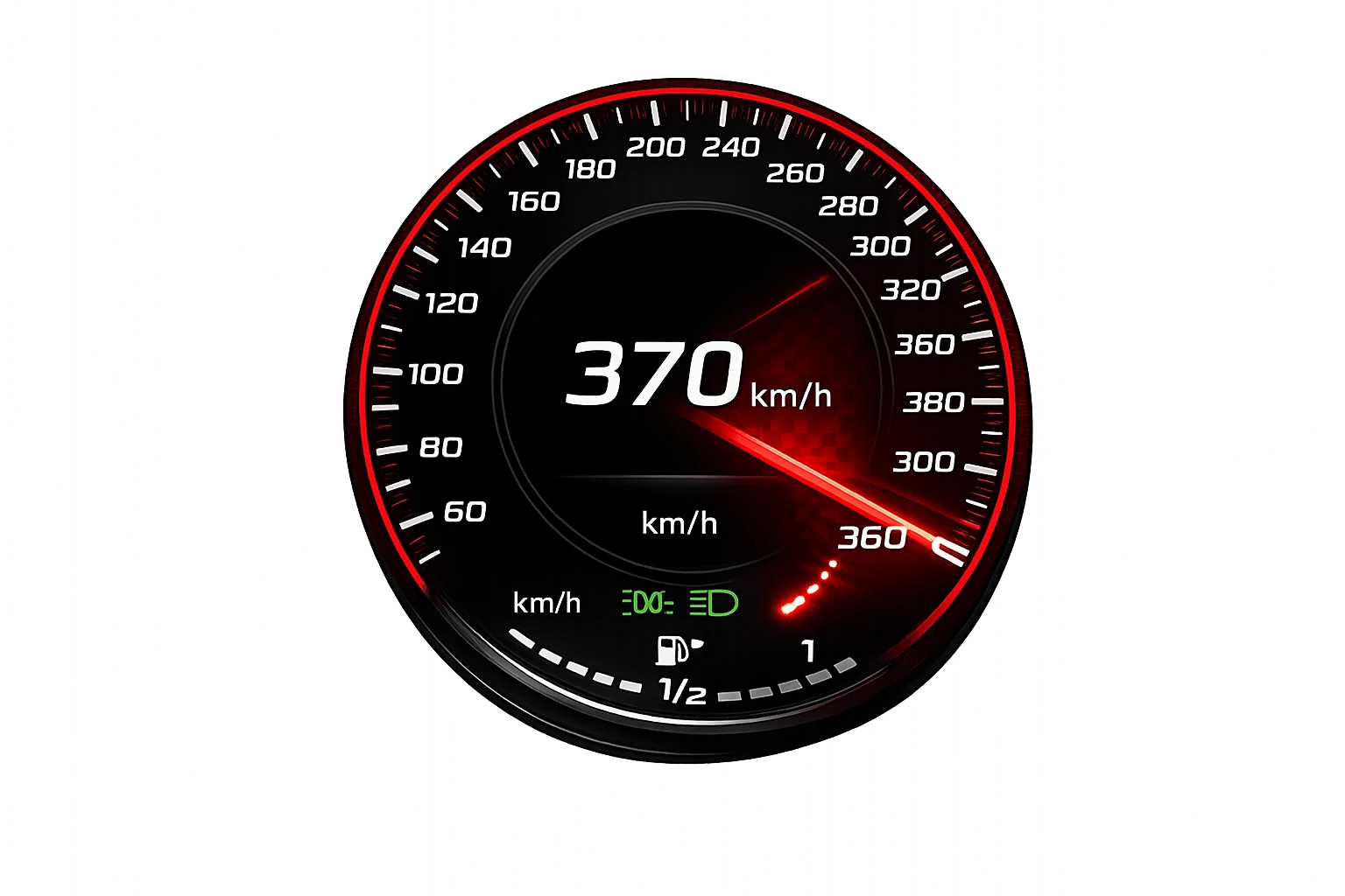 Visual fuer eine Vmax-Aufhebung
